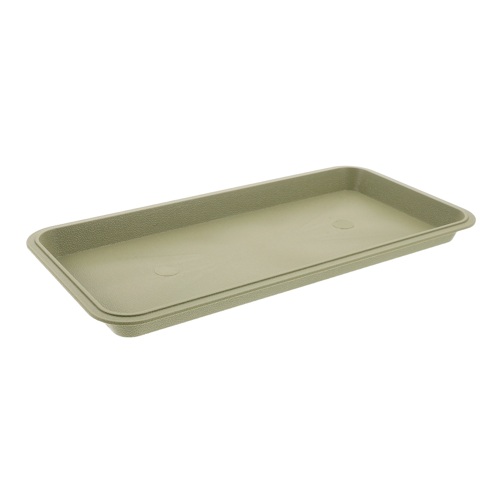 Drip Tray Saucer - 長方形プラスチック製植物トレイ 29.5x14.5cm 室内植物用排水トレイ 花鉢受け皿 プランターベースプレート 窓台用