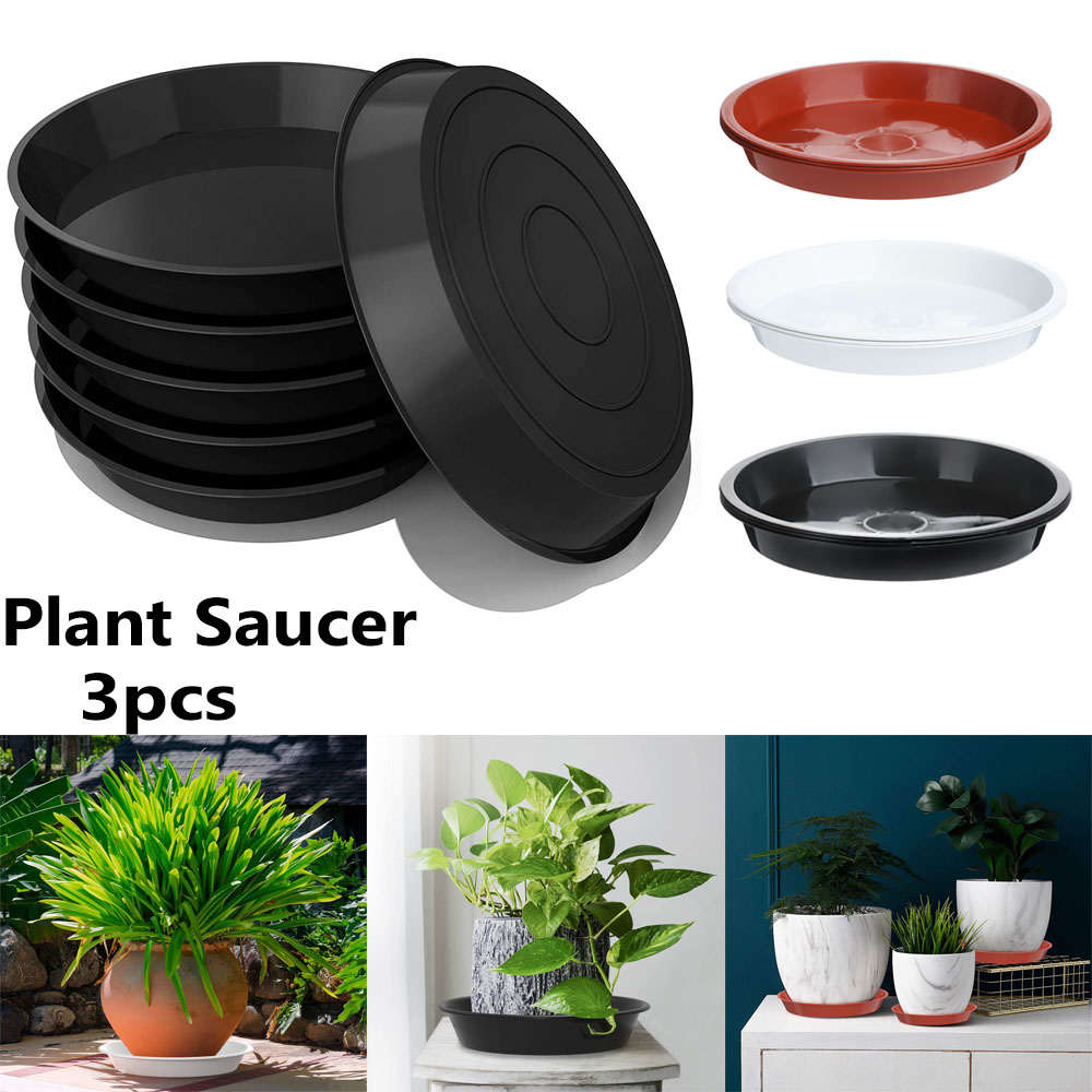 丸い形の植物トレイ,耐久性のあるプラスチック製のドリップトレ - Drip Tray Saucer のレビューと価格