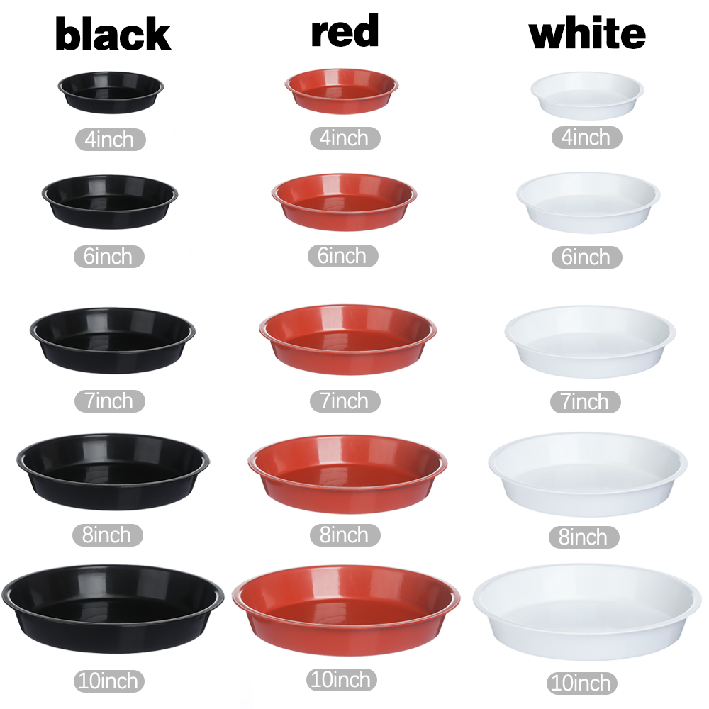 丸い形の植物トレイ,耐久性のあるプラスチック製のドリップトレ - Drip Tray Saucer のレビューと価格