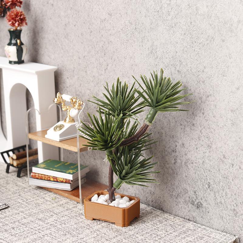 1 個マイクロ風景庭園盆栽飾り 1/12 ドールハウスシミュ - Bonsai Garden Ornaments のレビューと価格