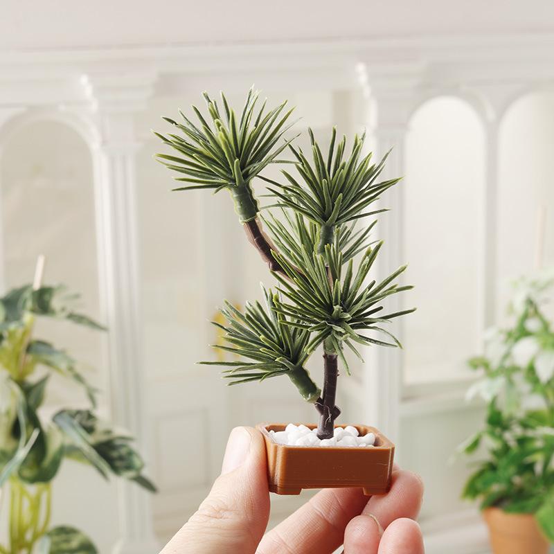 1 個マイクロ風景庭園盆栽飾り 1/12 ドールハウスシミュ - Bonsai Garden Ornaments のレビューと価格