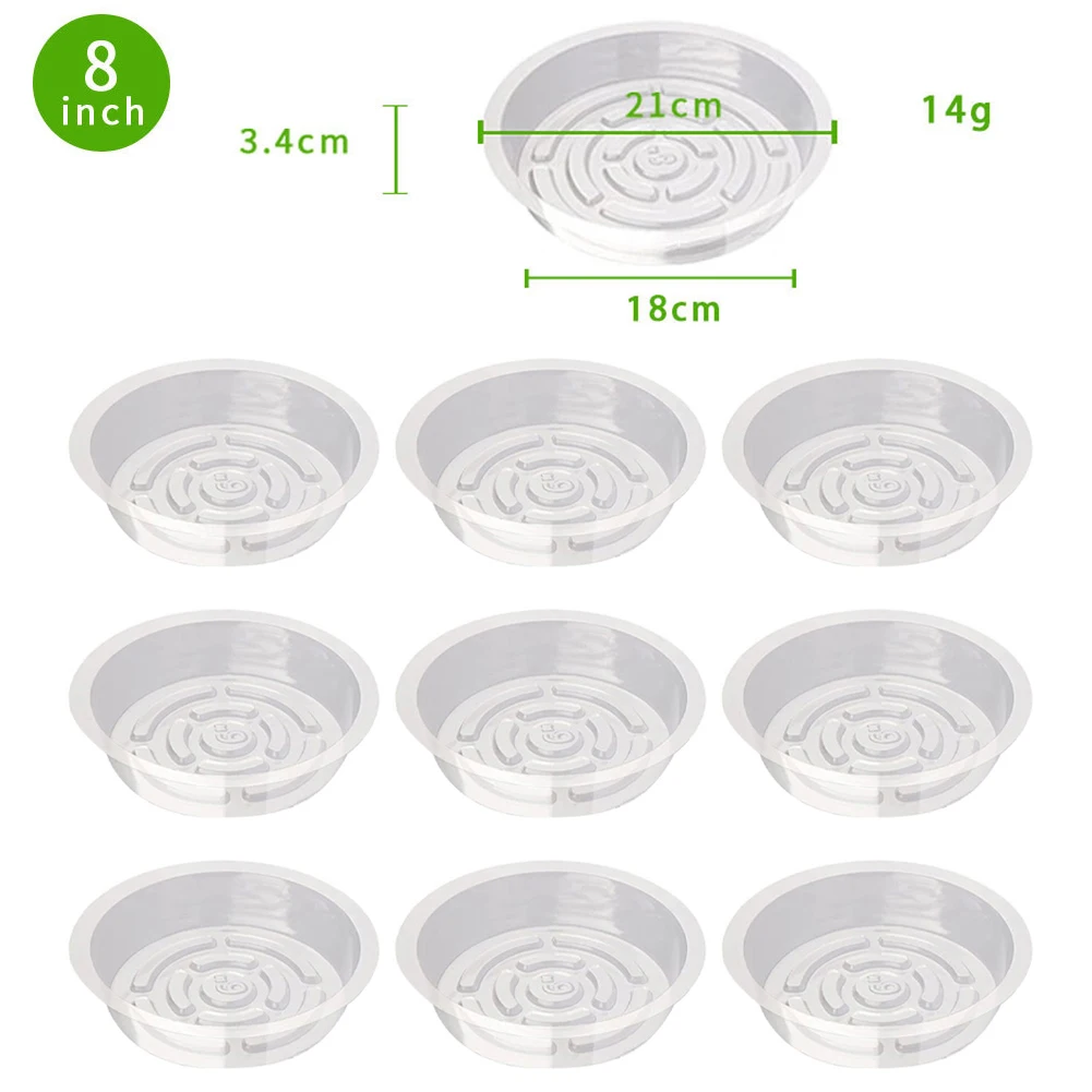 10/24 個プラスチック植物受け皿 6/8/10/12 イ - Drip Tray Saucer のレビューと価格