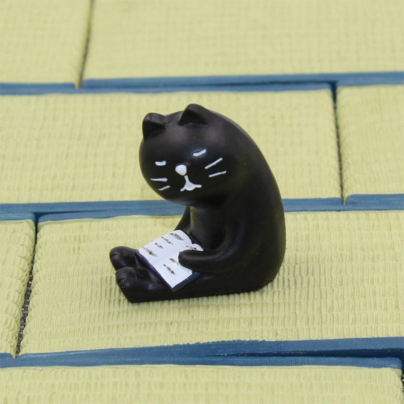 デコール ブラックキャット ベア ハリネズミ ミニチュア フ - Bonsai Garden Japan のレビューと価格