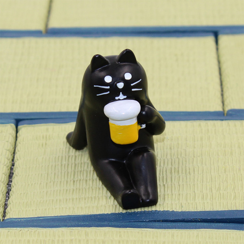 デコール ブラックキャット ベア ハリネズミ ミニチュア フ - Bonsai Garden Japan のレビューと価格