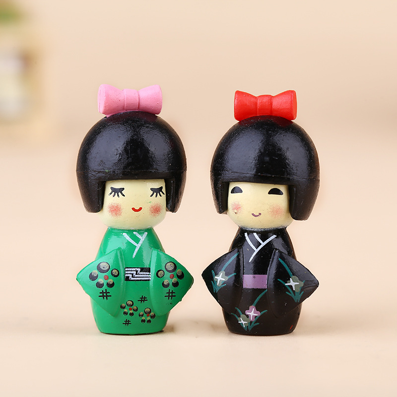 新しい日本のかわいい女の子の置物盆栽装飾ミニ家の装飾ミニチュ - Bonsai Garden Japan のレビューと価格