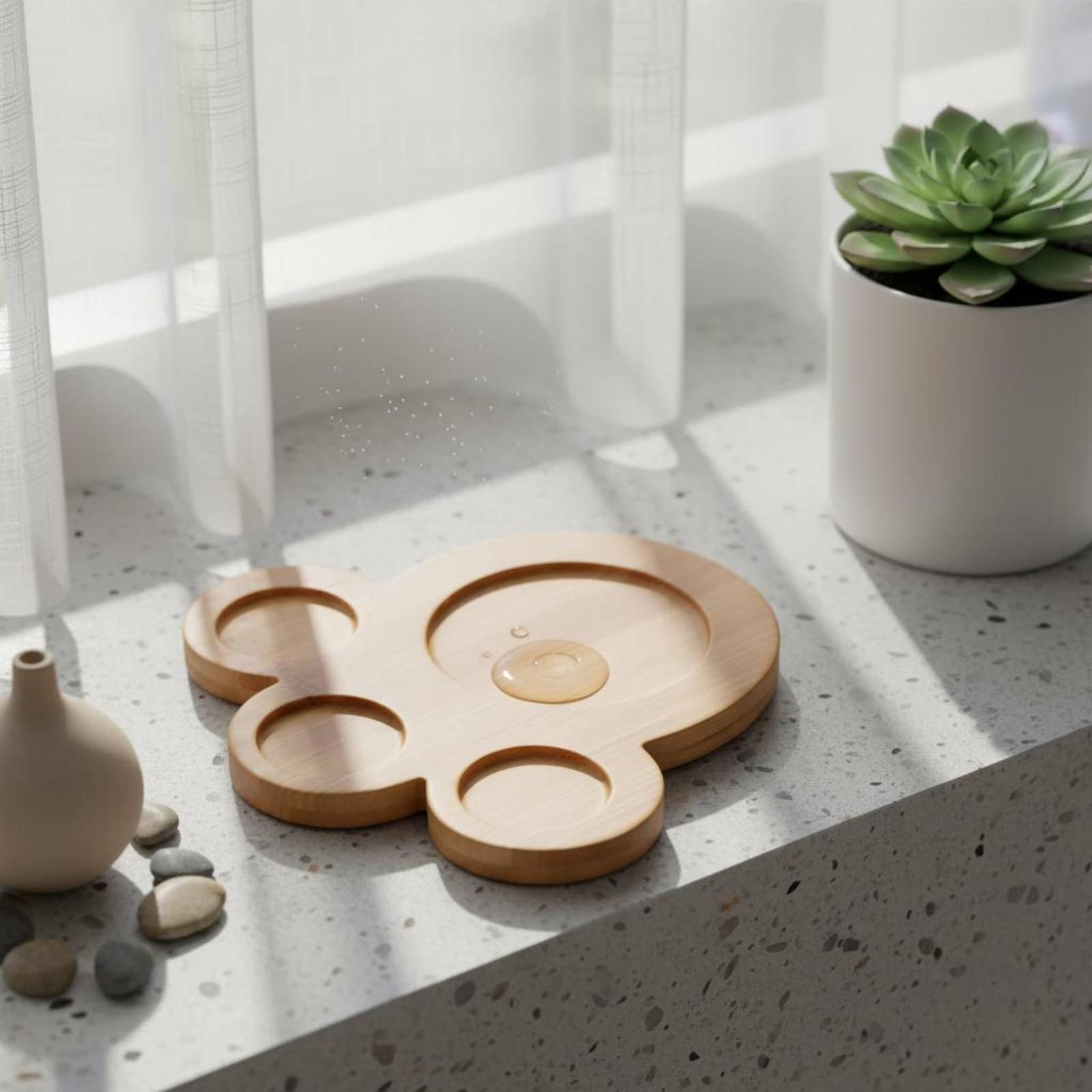 工業用竹製植木鉢ベース、防水ドリップキャッチャー、木製受け皿 - Drip Tray Saucer のレビューと価格